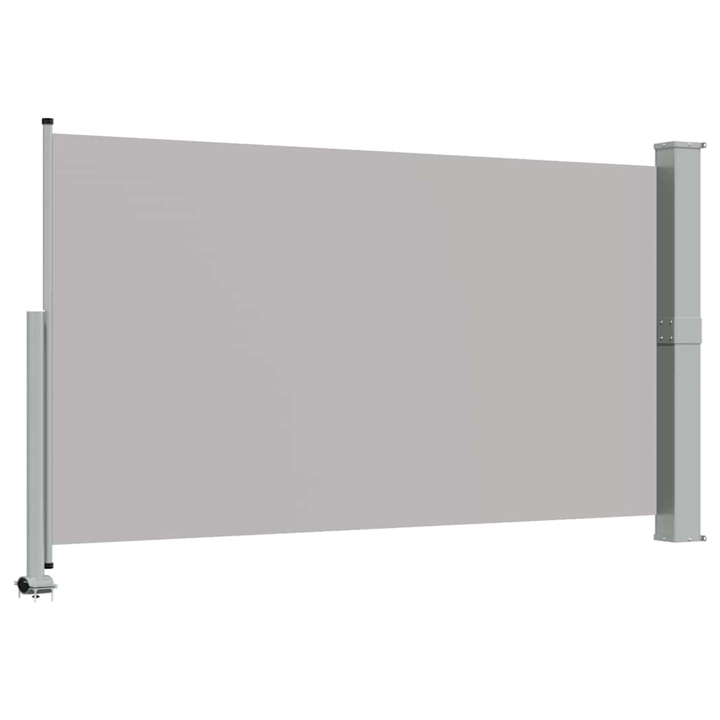 Ausziehbare Seitenmarkise 140x300 cm Grau
