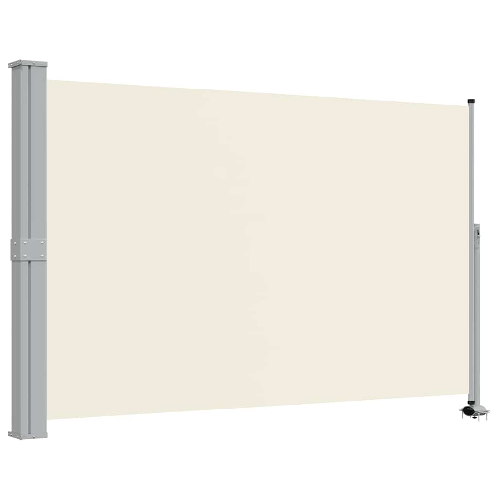 Ausziehbare Seitenmarkise 160x300 cm Creme