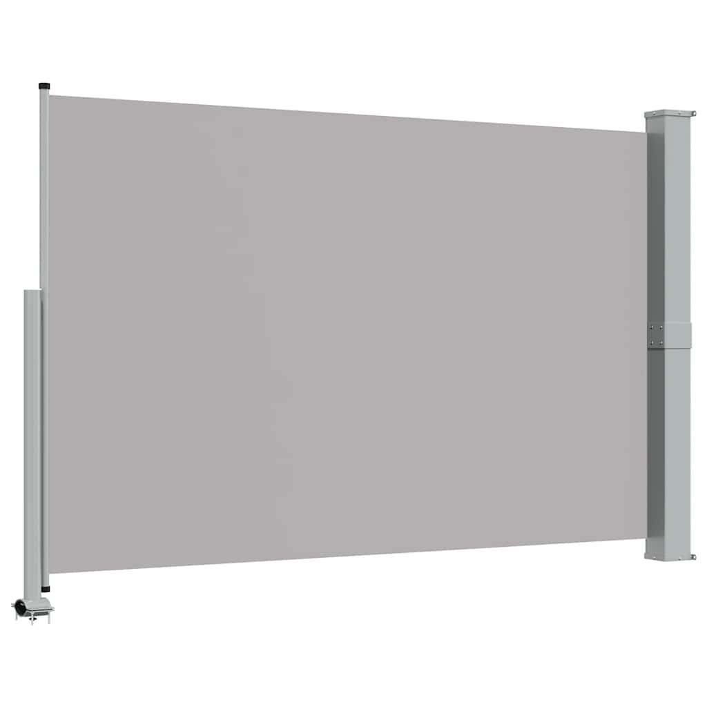 Einziehbare Seitenmarkise 160x300 cm Grau