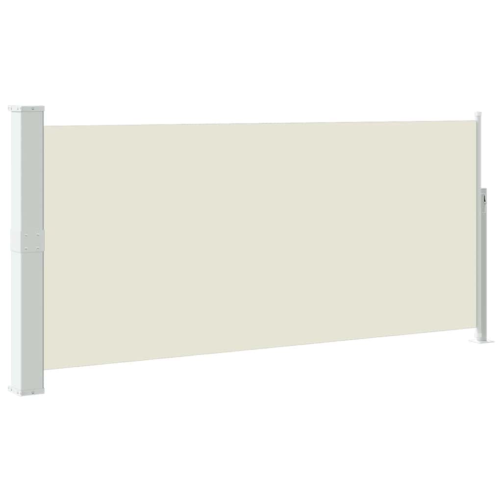Ausziehbare Seitenmarkise 140x300 cm Creme