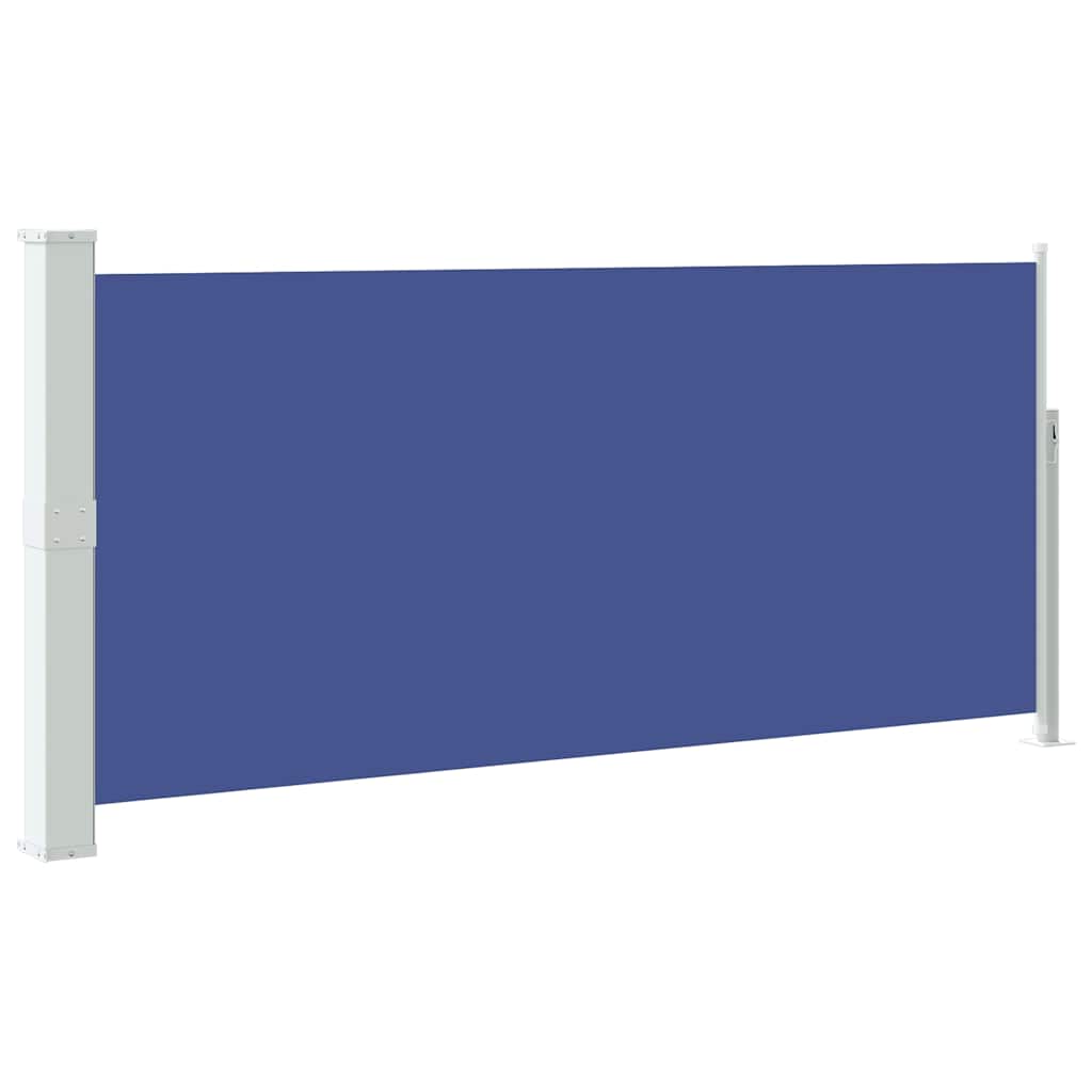 Ausziehbare Seitenmarkise 140x300 cm Blau
