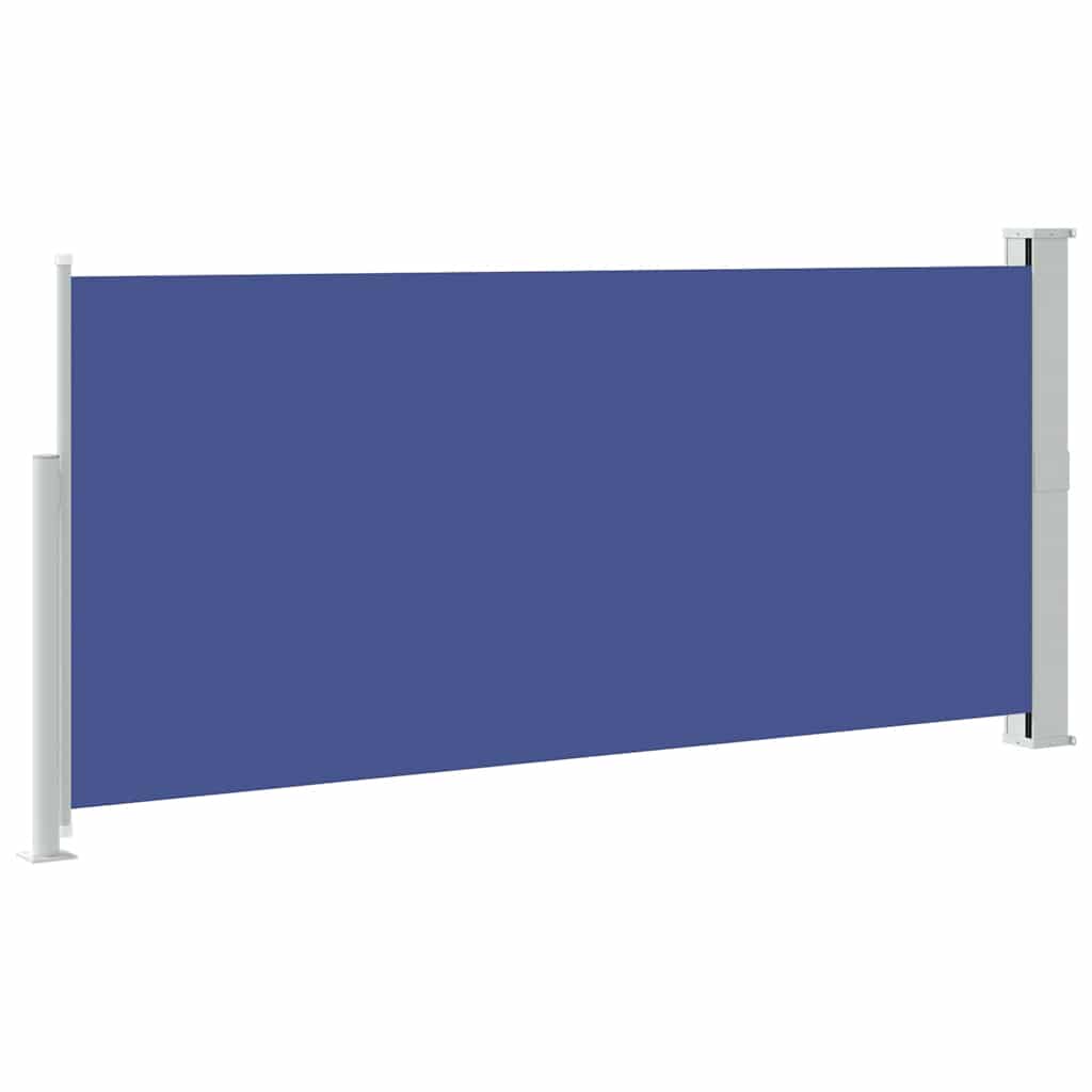 Ausziehbare Seitenmarkise 140x300 cm Blau
