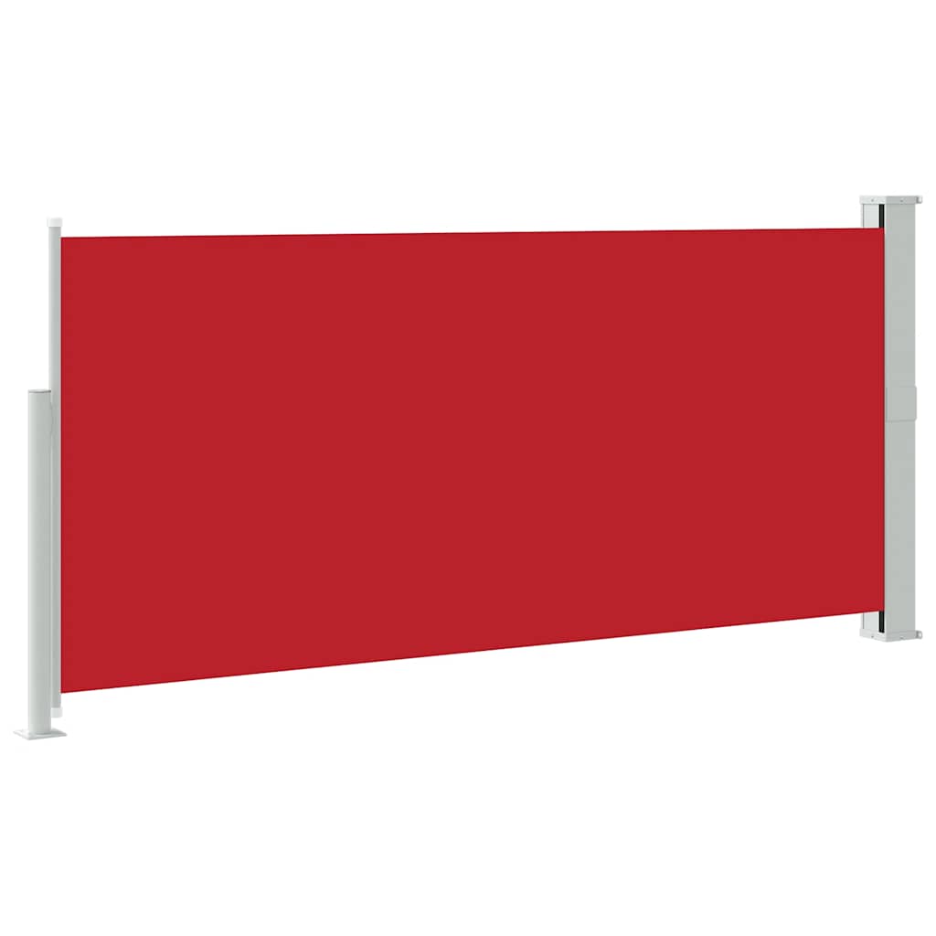 Ausziehbare Seitenmarkise 140x300 cm Rot