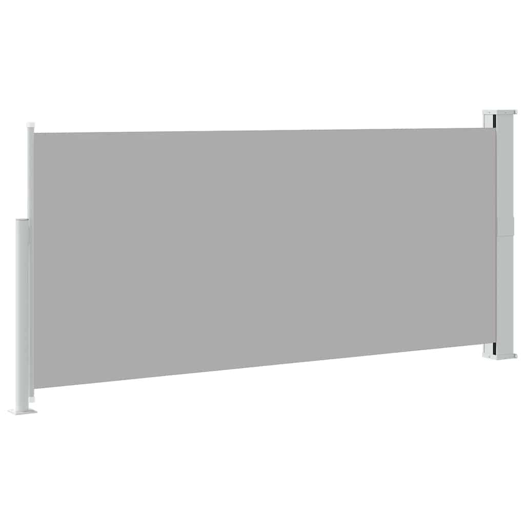 Ausziehbare Seitenmarkise 140x300 cm Grau