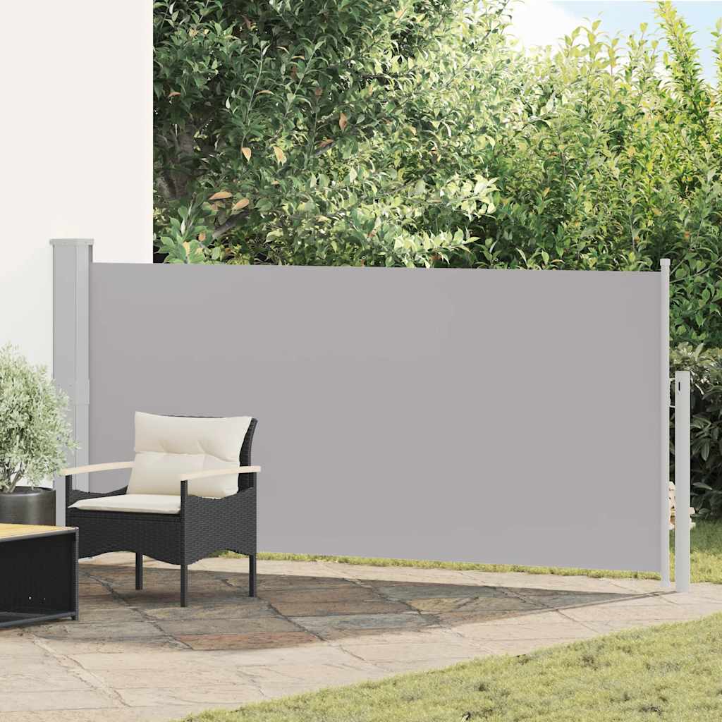 Ausziehbare Seitenmarkise 140x300 cm Grau