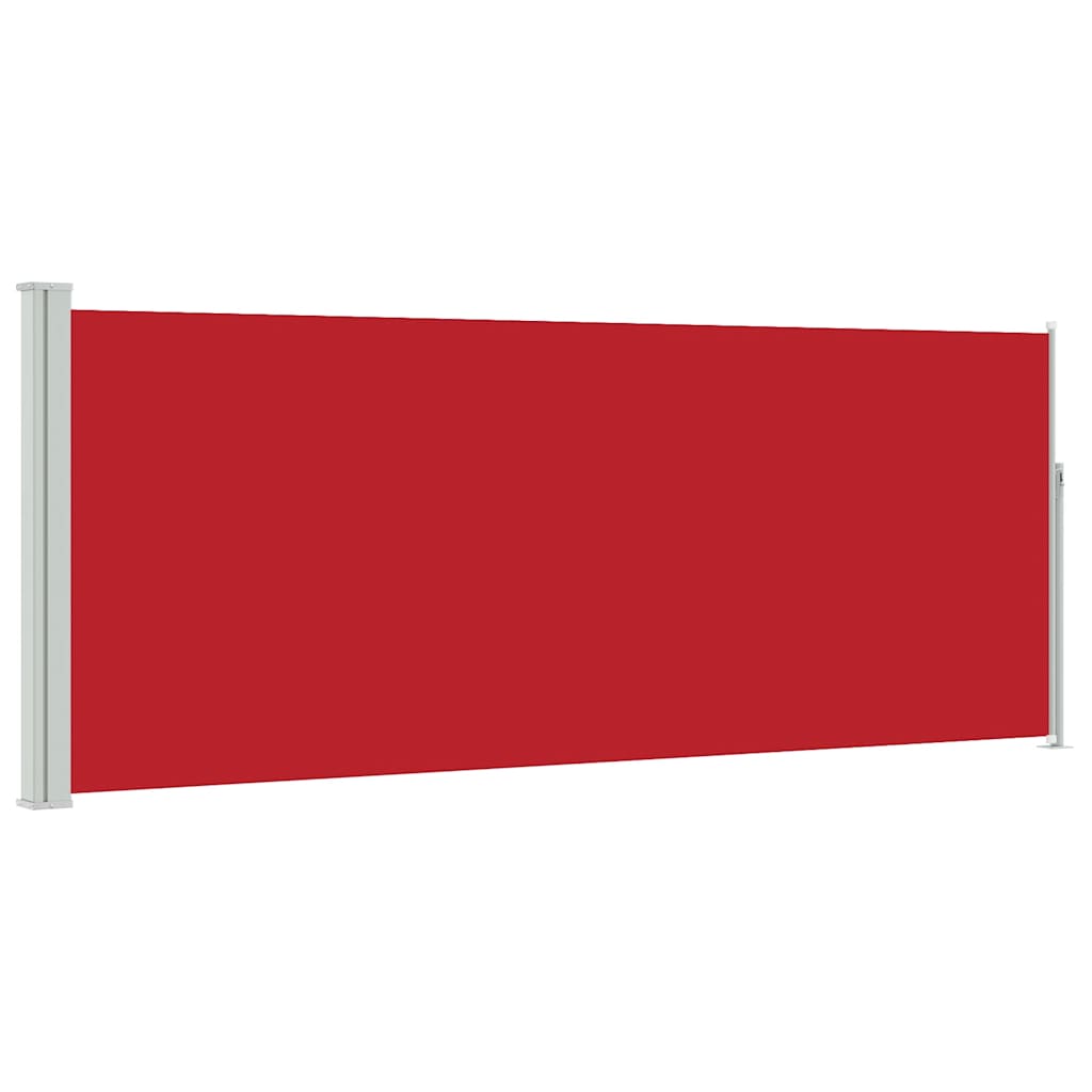 Ausziehbare Seitenmarkise 120x300 cm Rot