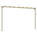 Garten-Pergola Kiefernholz Imprägniert 360x200x60 cm