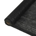 Sichtschutznetz HDPE 1x25 m Schwarz
