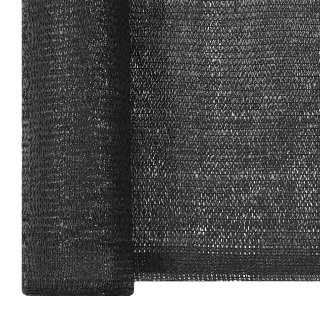 Sichtschutznetz HDPE 1,5x25 m Schwarz