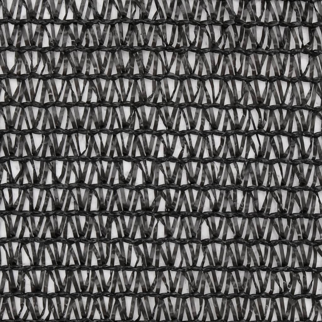 Sichtschutznetz HDPE 1,5x25 m Schwarz