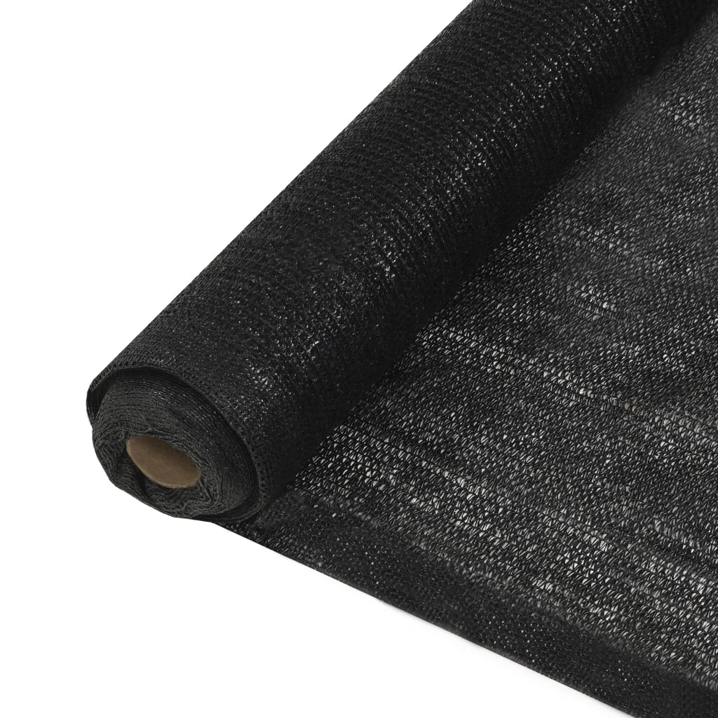 Sichtschutznetz HDPE 2x25 m Schwarz