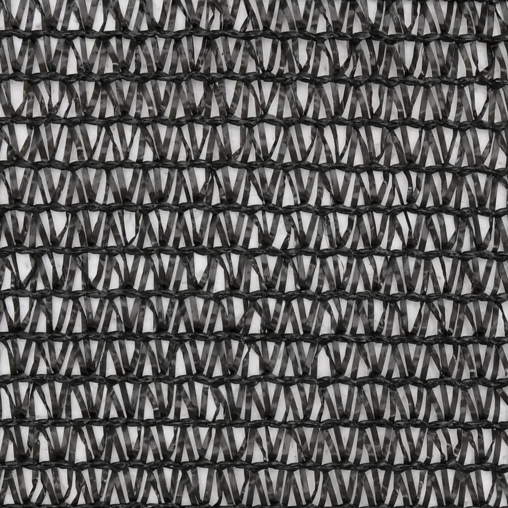 Sichtschutznetz HDPE 2x25 m Schwarz