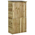 Geräteschuppen Kiefernholz 85×48×177 cm