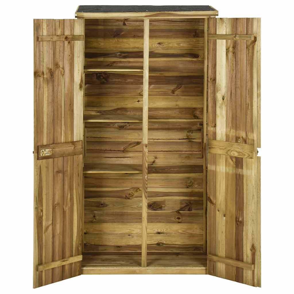 Geräteschuppen Kiefernholz 85×48×177 cm