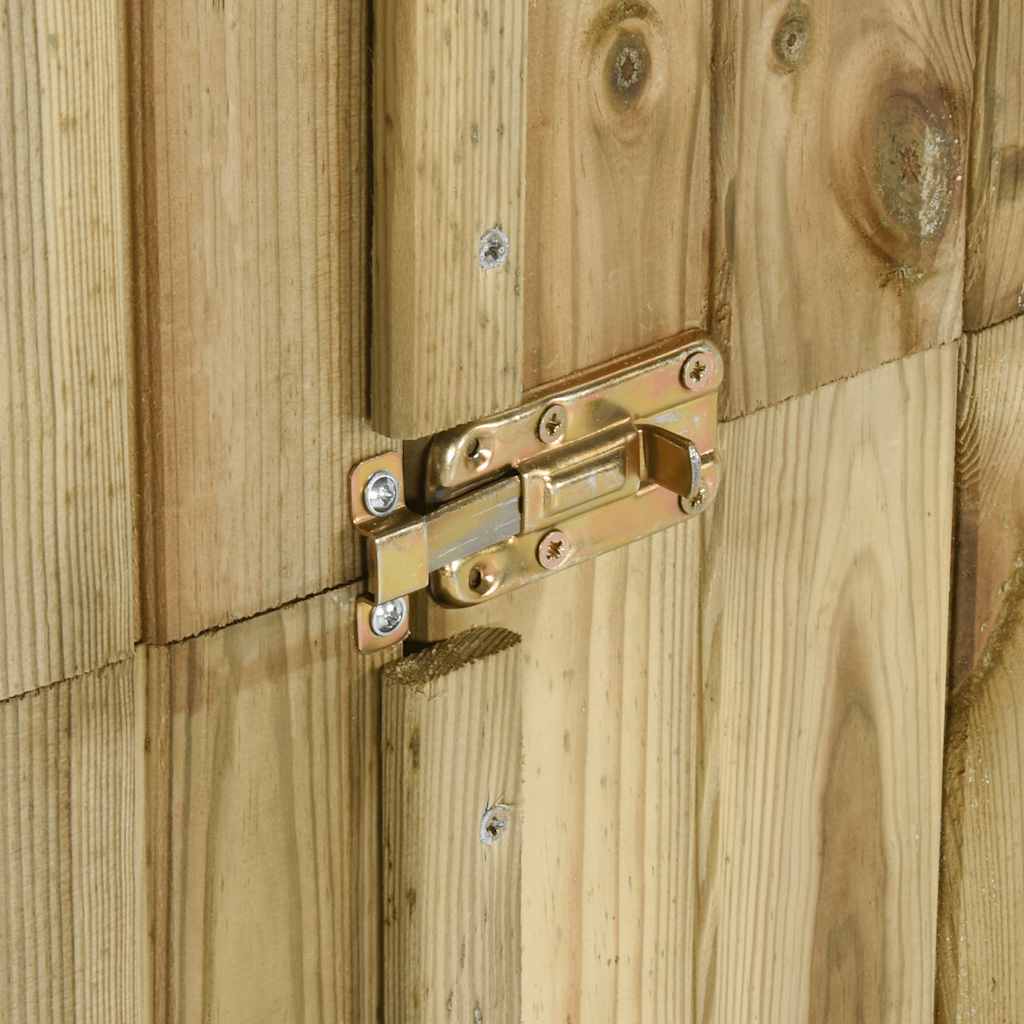 Geräteschuppen Kiefernholz 85×48×177 cm