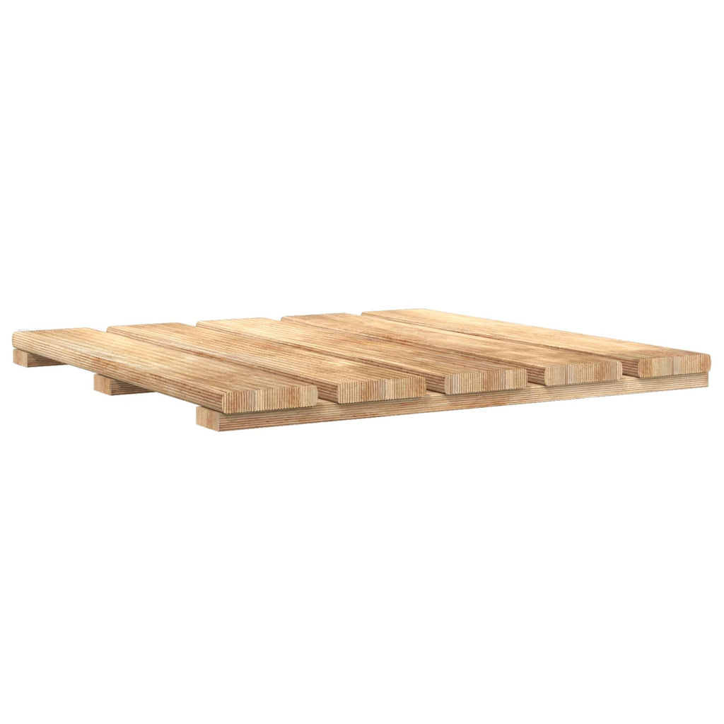 Terrassenfliese 6 pcs Braun 50 x 50 cm