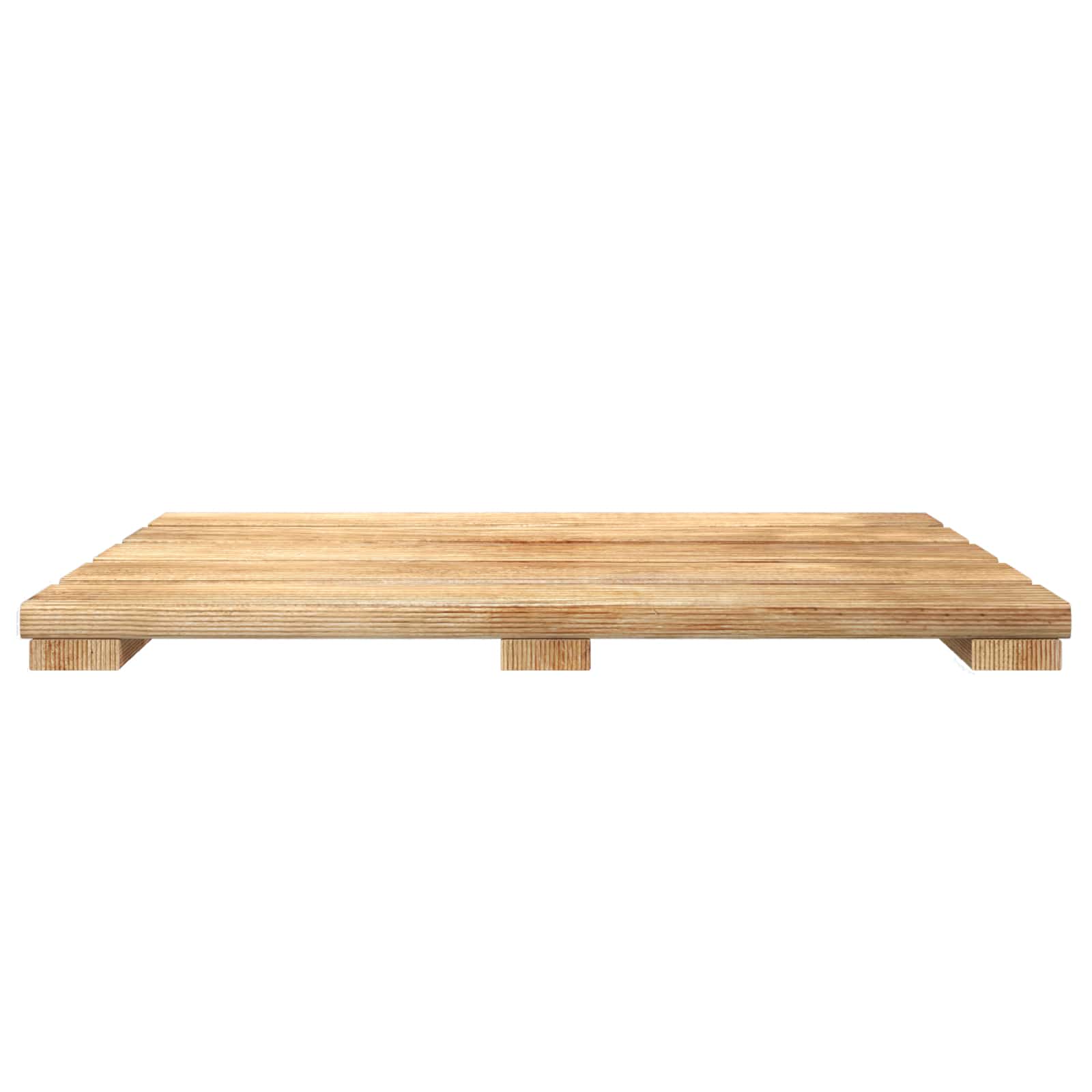Terrassenfliese 6 pcs Braun 50 x 50 cm
