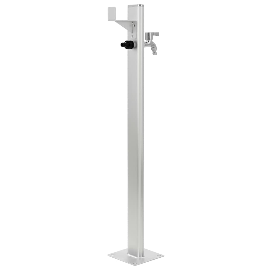 Garten-Wassersäule Aluminium 95 cm