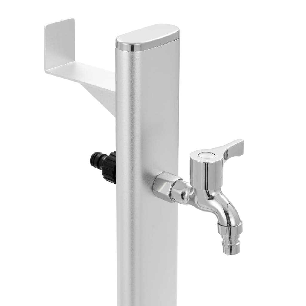 Garten-Wassersäule Aluminium 95 cm