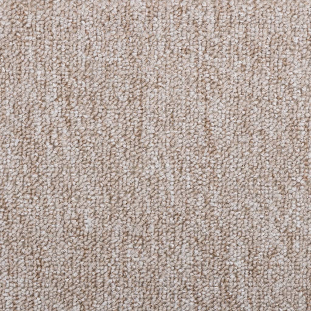 Stufenmatten 15 Stk. 65x24x4 cm Hellbraun Halbrund Groß