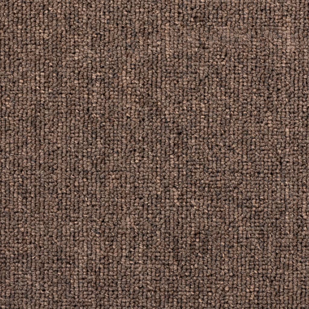Stufenmatten 15 Stk. 65x24x4 cm Kaffeebraun Halbrund Groß