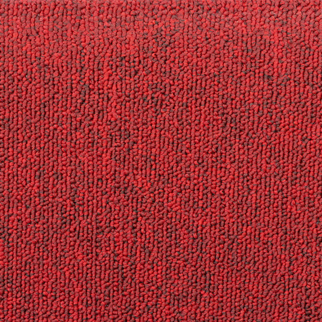 Stufenmatten 15 Stk. 65x24x4 cm Rot Halbrund Groß