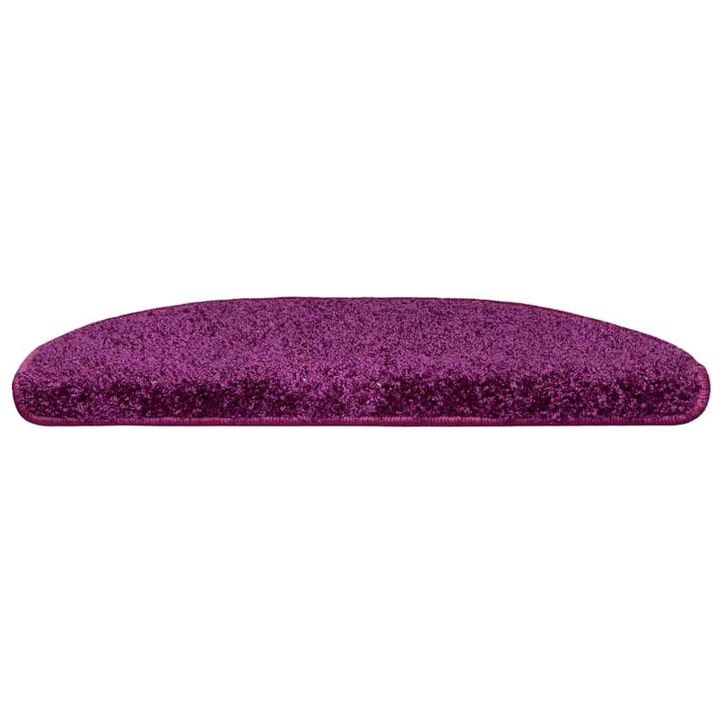Stufenmatten 15 Stk. 65x21x4 cm Violett Halbrund Groß