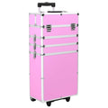 Kosmetikkoffer Aluminium Rosa
