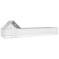 Hühnerstall 8x2x2 m Verzinkter Stahl