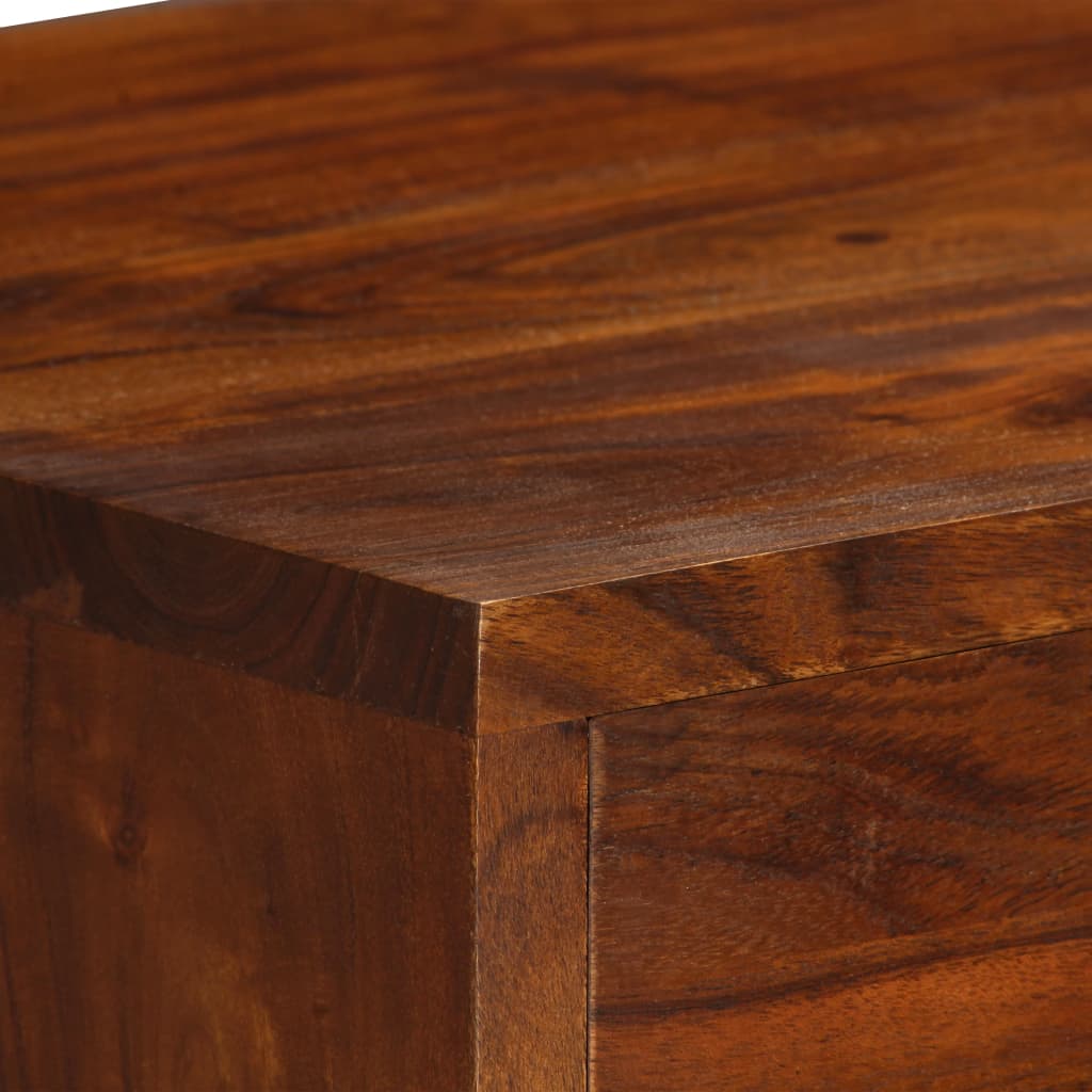 Sideboard 115x35x86 cm Massivholz Akazie