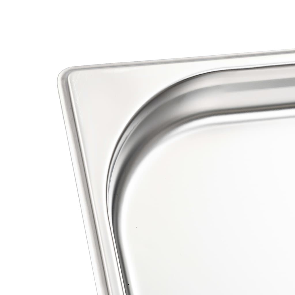 Gastronormbehälter 8 Stk. GN 1/2 40 mm Edelstahl