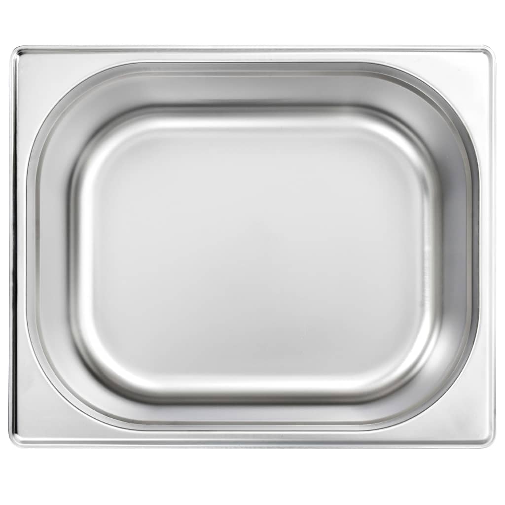 Gastronormbehälter 2 Stk. GN 1/2 150 mm Edelstahl