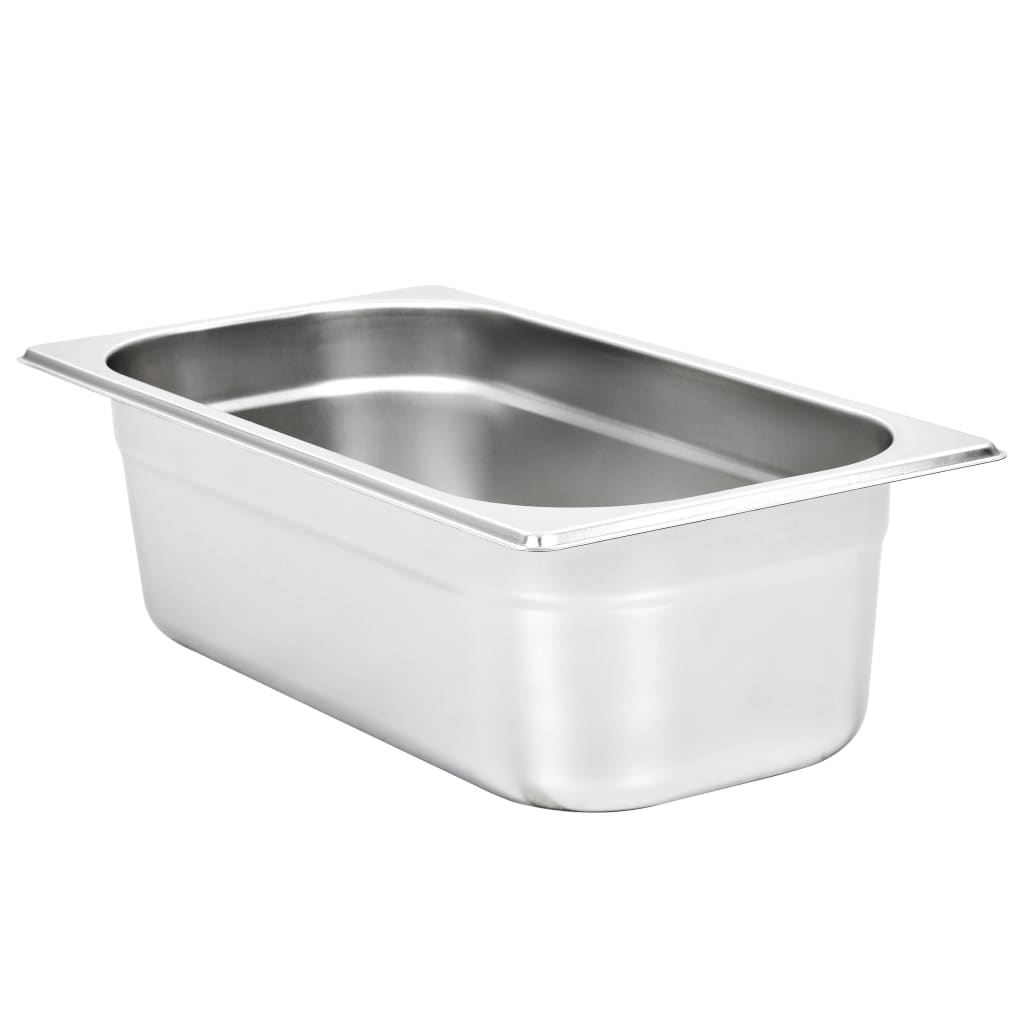 Gastronormbehälter 8 Stk. GN 1/3 100 mm Edelstahl