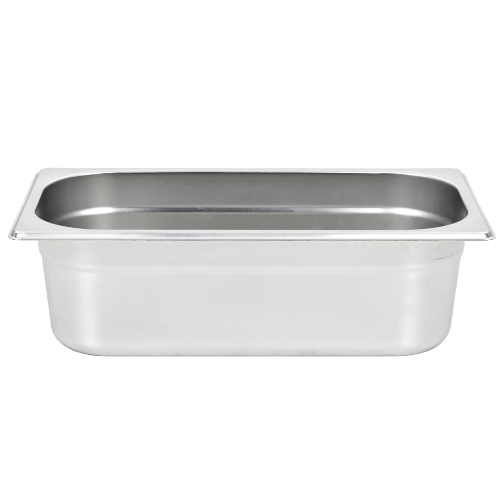Gastronormbehälter 8 Stk. GN 1/3 100 mm Edelstahl