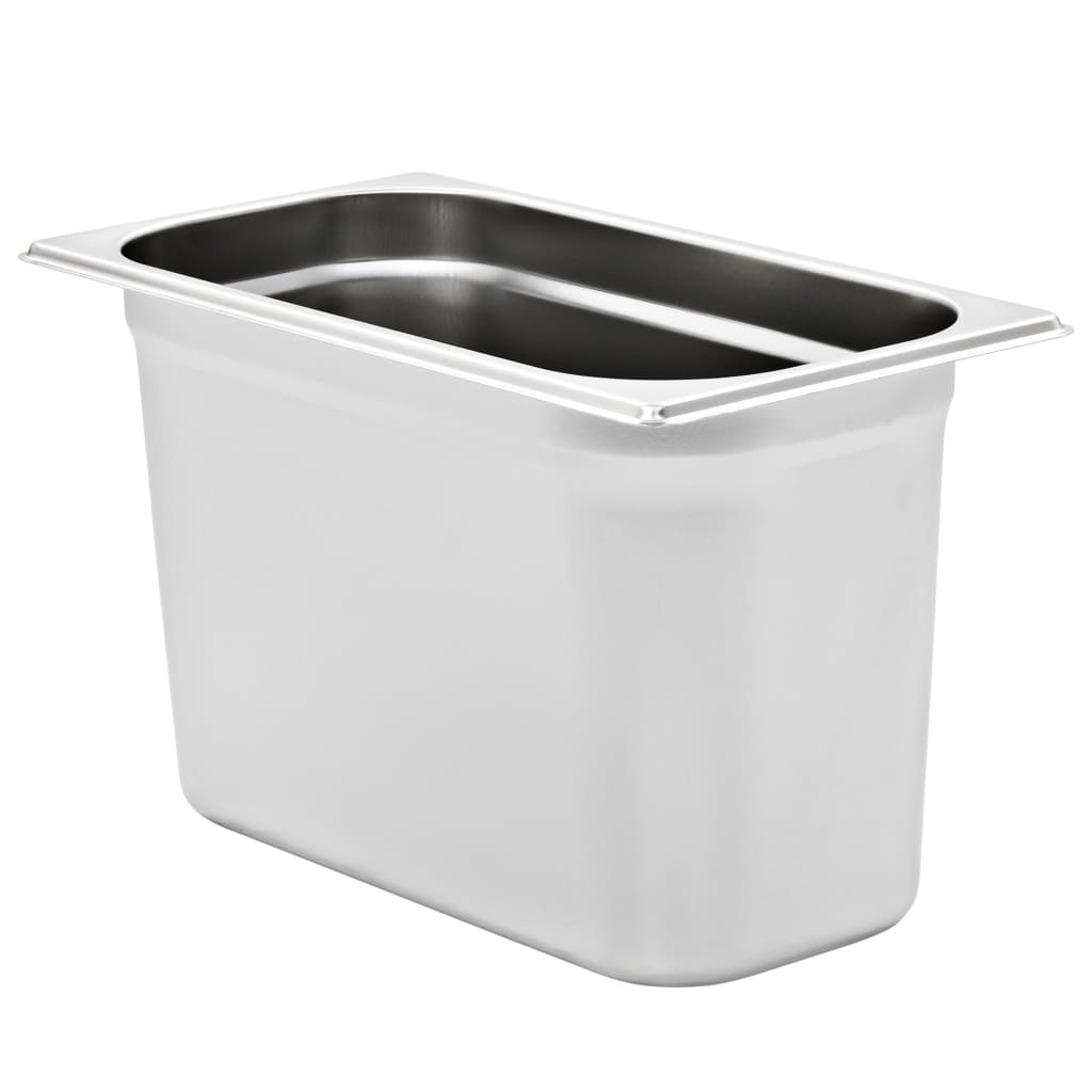 Gastronormbehälter 4 Stk. GN 1/3 200 mm Edelstahl