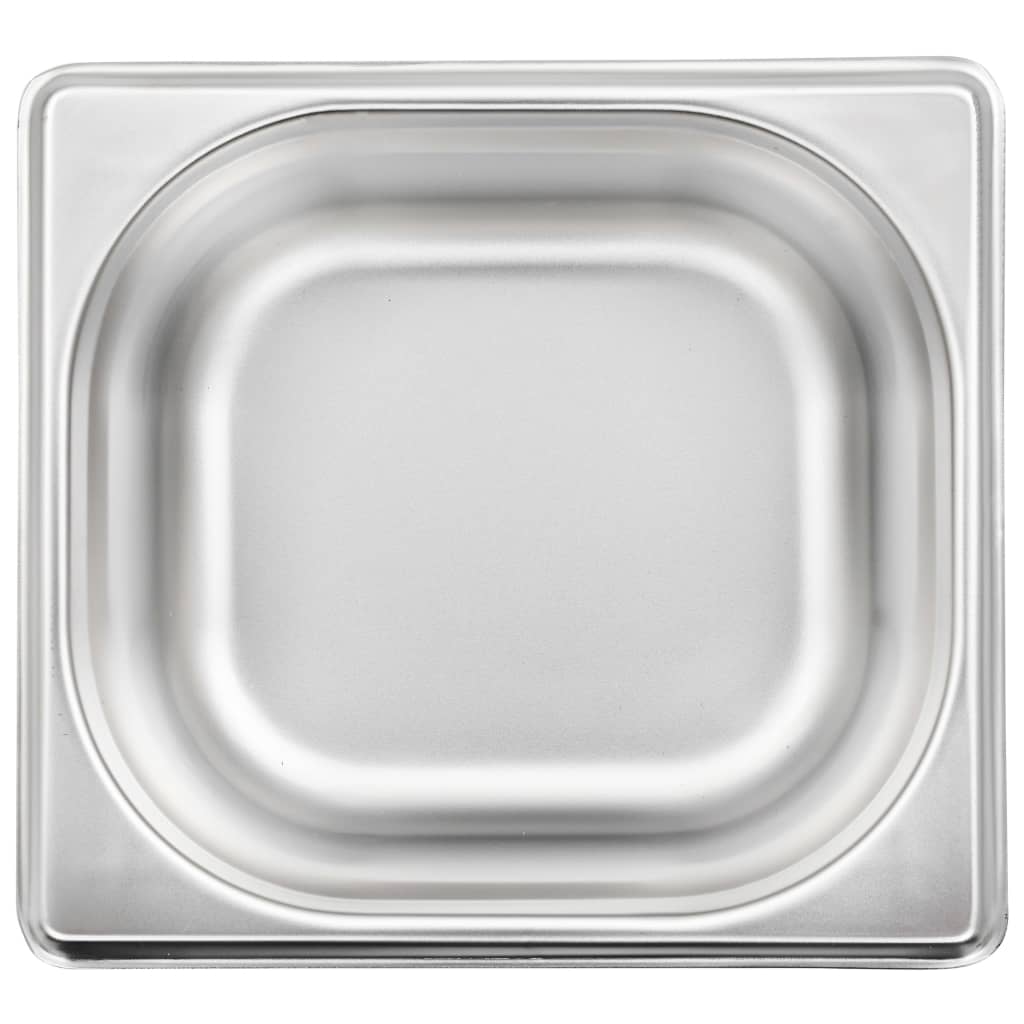 Gastronormbehälter 12 Stk. GN 1/6 65 mm Edelstahl