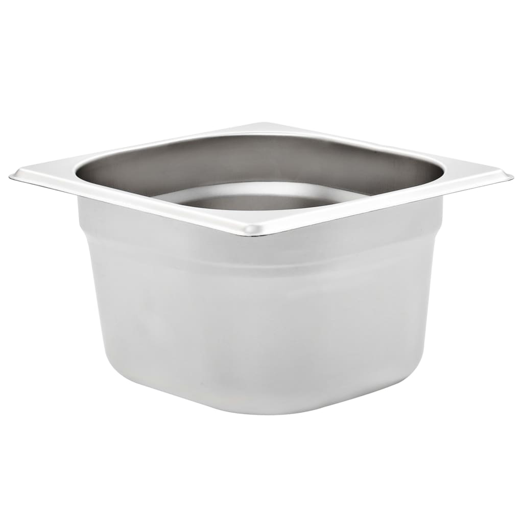 Gastronormbehälter 12 Stk. GN 1/6 100 mm Edelstahl