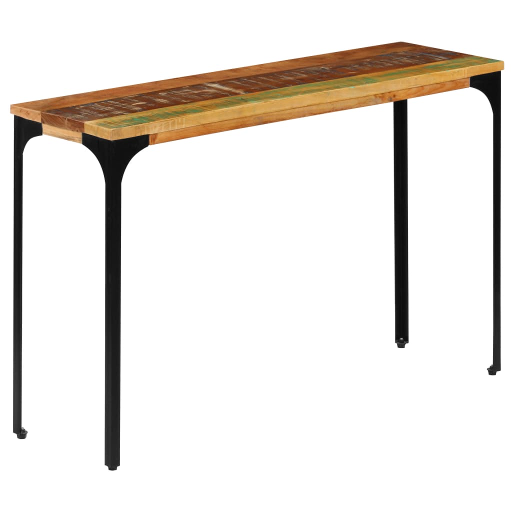 Konsolentisch 120x35x76 cm Altholz Massiv