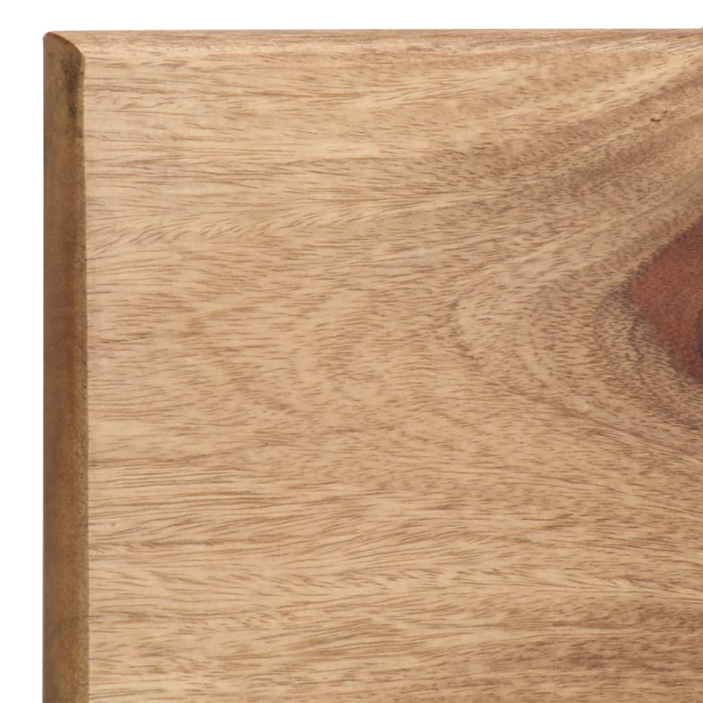 Wandregale 2 Stk. 118x26x20 cm Massivholz Akazie