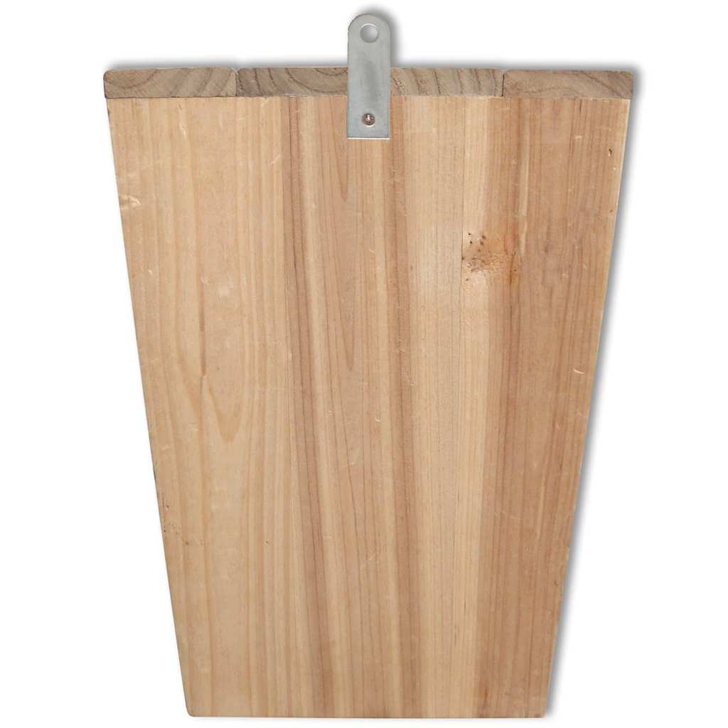Fledermaushäuser 4 Stk. 22 x 12 x 34 cm Holz