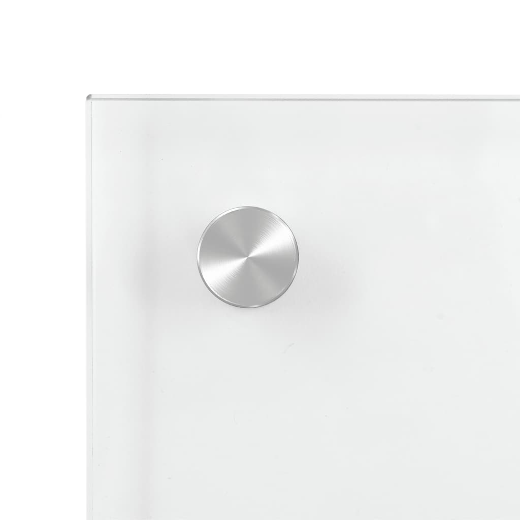Küchenrückwand Transparent 70×40 cm Hartglas
