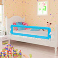 Kleinkind-Bettschutzgitter Blau 120x42 cm Polyester