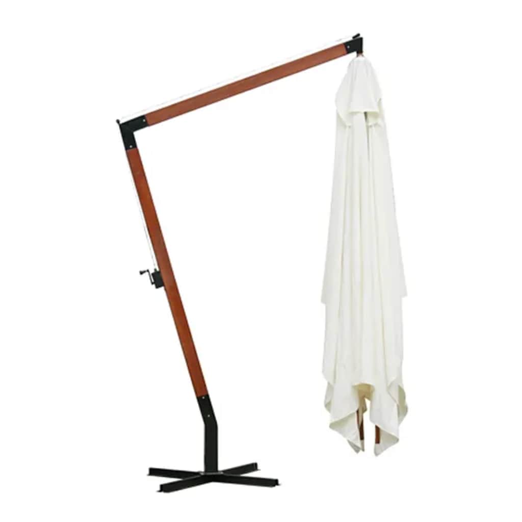 Sonnenschirm 300x400 cm Weiß