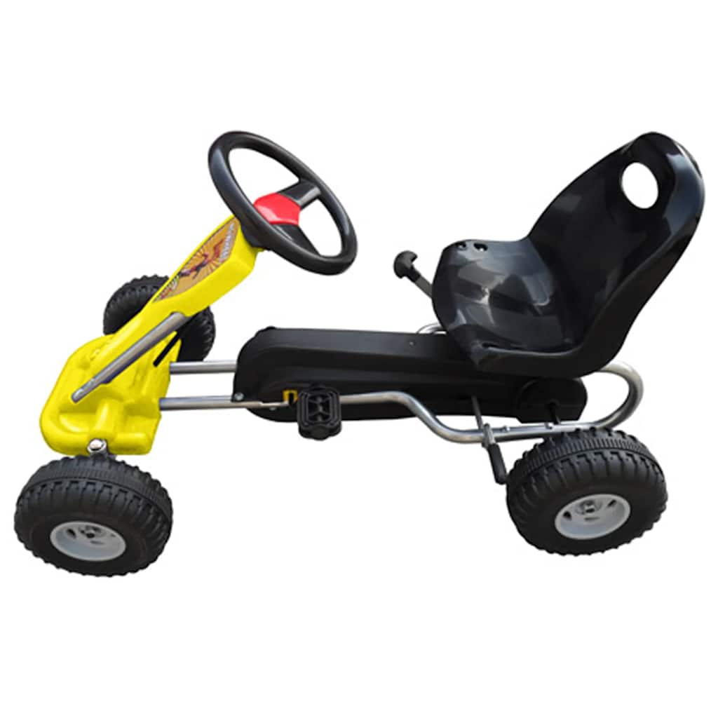 Pedal-Gokart Gelb