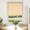 Verdunkelungsrollo 84,4 x 175 cm, Stoffbreite 80 cm, Beige