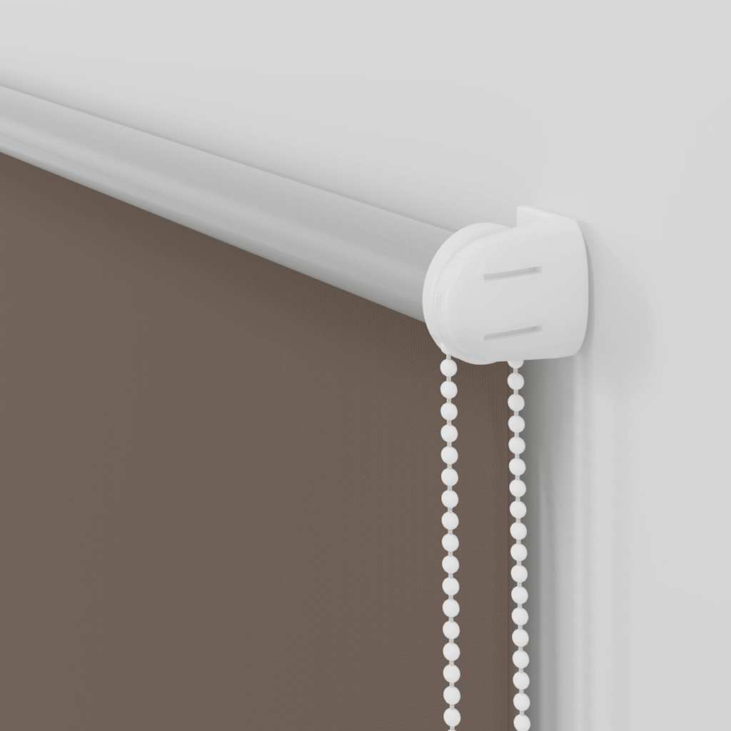 Verdunkelungsrollo 84,4 x 175 cm, Stoffbreite 80 cm, Kaffeebraun