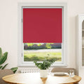 Verdunkelungsrollo 84,4 x 175 cm, Stoffbreite 80 cm, rot