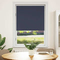 Verdunkelungsrollo 84,4 x 175 cm, Stoffbreite 80 cm, Marineblau