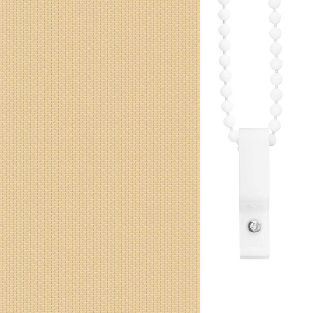 Verdunkelungsrollo 104,4 x 175 cm, Stoffbreite 100 cm, Beige