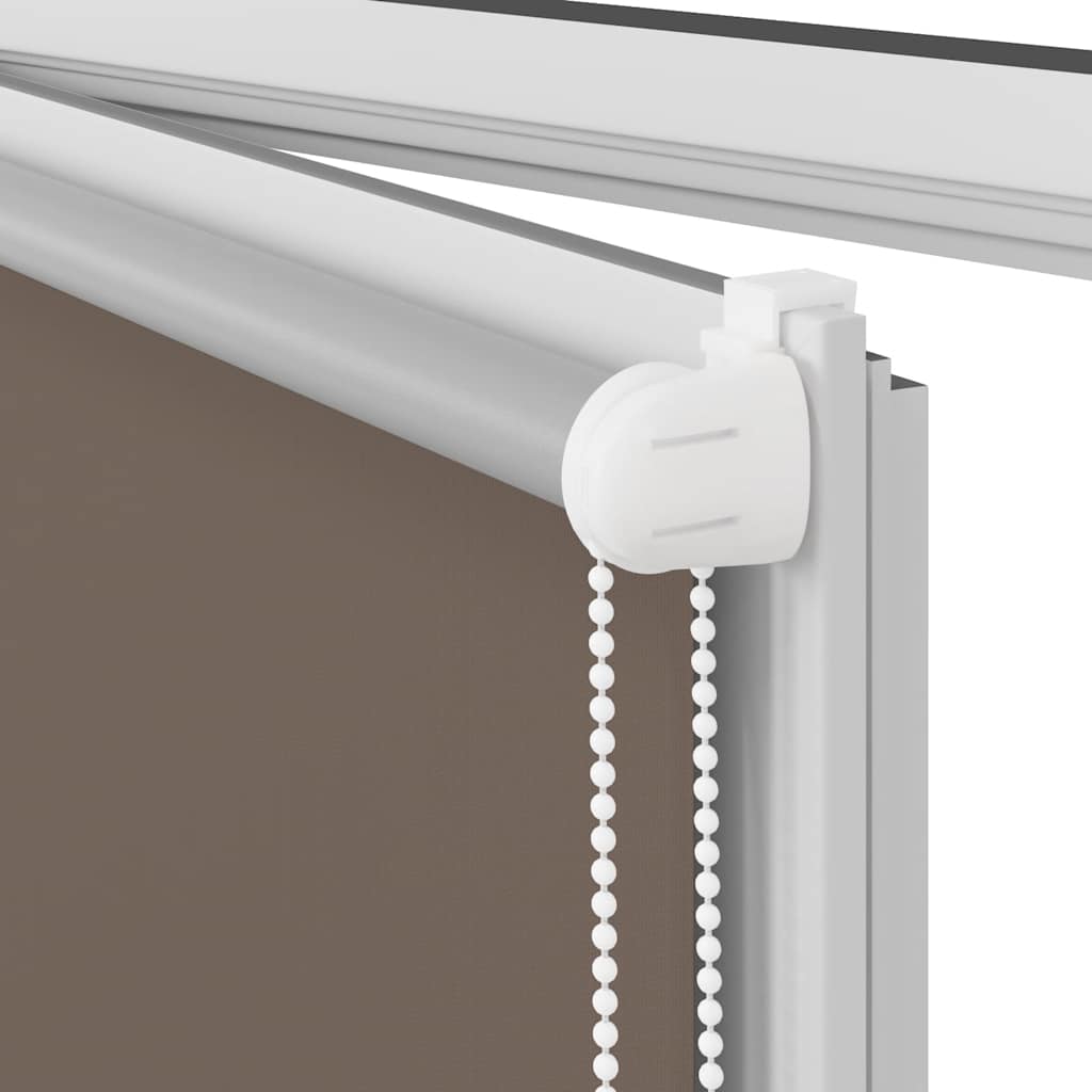 Verdunkelungsrollo 104,4 x 175 cm, Stoffbreite 100 cm, Kaffeebraun